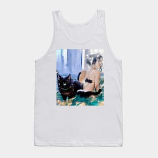 Death, Dreams, Desire, and Cats Tank Top